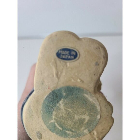 VINTAGE 70's Japan Stoneware Boy And His Dog Statue Figurine Display Decoration - Picture 9 of 10